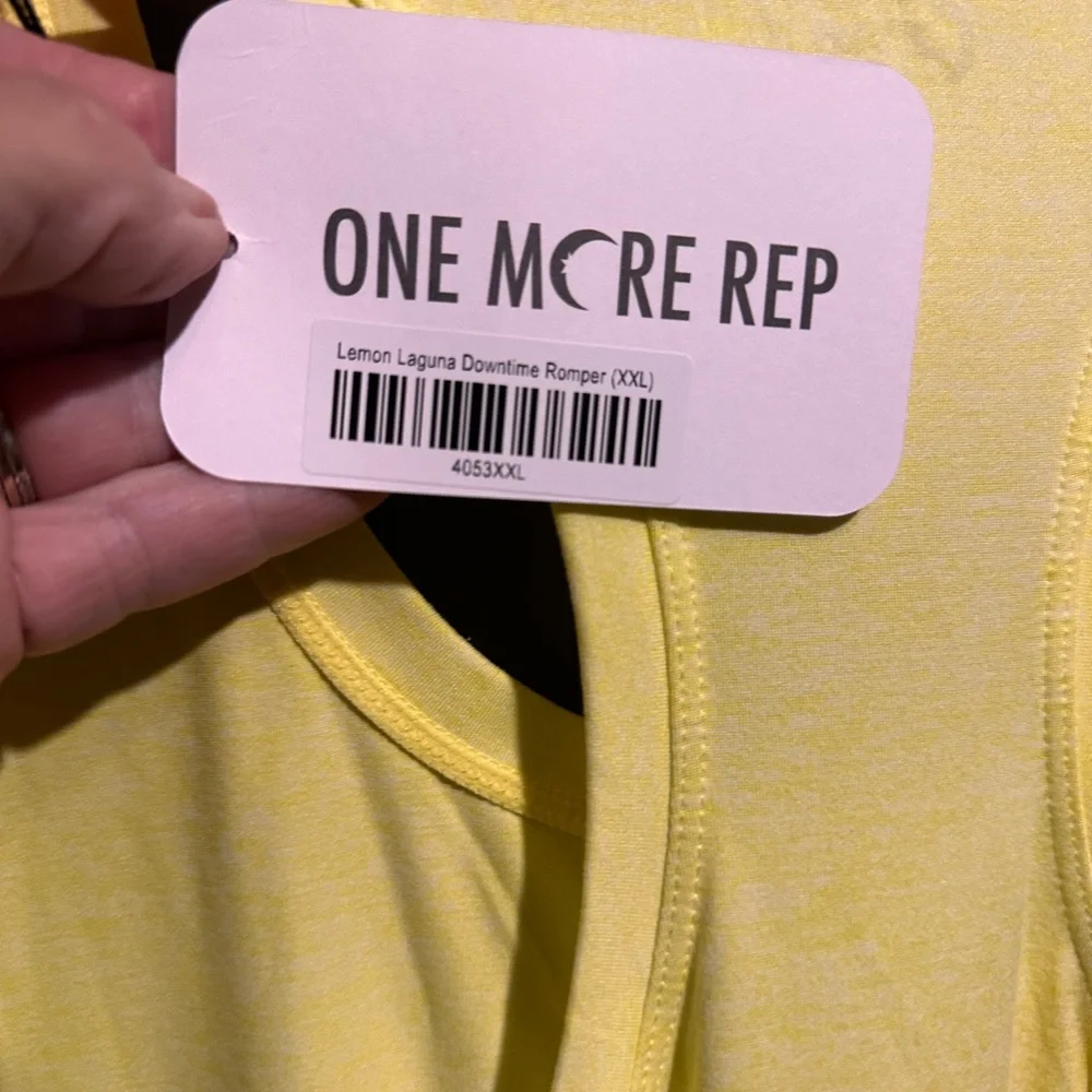 Zyia Lemon Laguna Downtime romper XXL - Picture 5 of 9